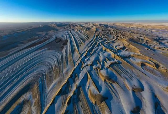 奇景中国柴达木盆地惊现大型土星环