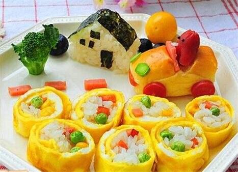 让宝宝爱上吃饭看看这几十款儿童餐拼盘搭配营养丰富