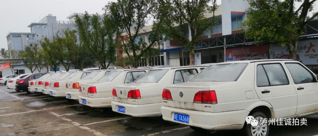 国家aa资质泸州佳诚拍卖泸县汇兴驾考咨询服务有限公司委托拍卖9台