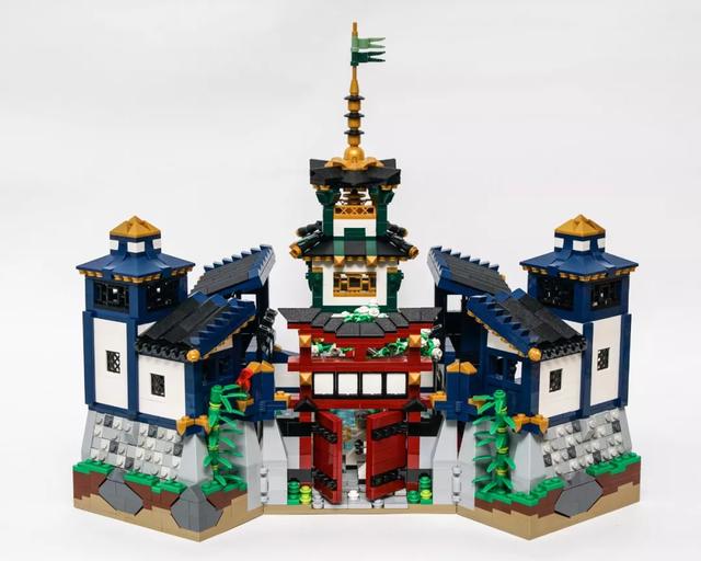 lego乐高moc作品欣赏城堡系列及未来消防车