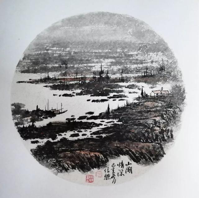 百家艺术|水墨含清晖——王信聪山水画作品赏析