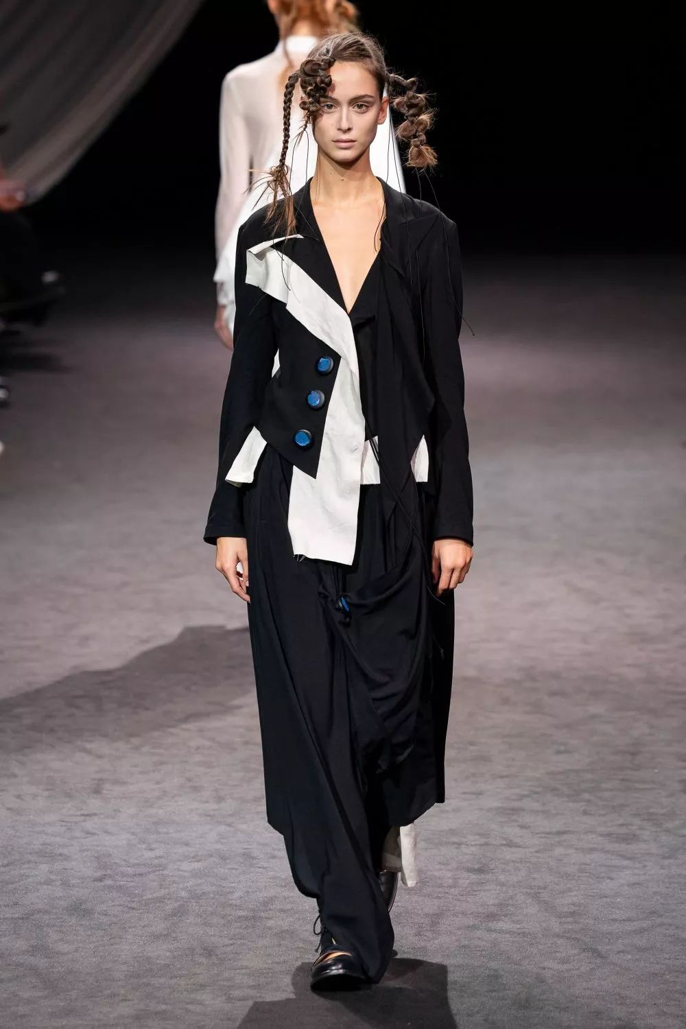 山本耀司yohjiyamamoto巴黎时装周2020春夏系列