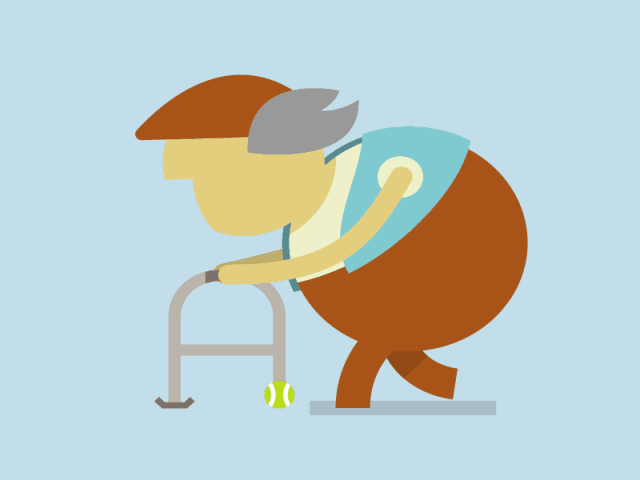 或是阴天下雨 很多老年人开始出现活动后腿部酸疼 甚至走路一瘸一拐