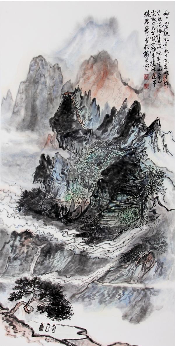 中国当代实力派山水画家——李铁军国画作品欣赏