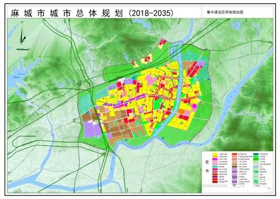麻城2030河东规划图片