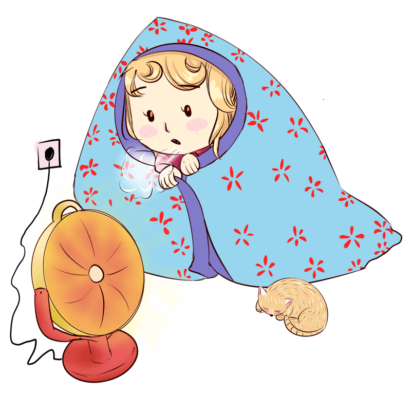 冬天的时候,人的阳气是闭藏的,而如果屋子过于暖和,那么本来是内藏的