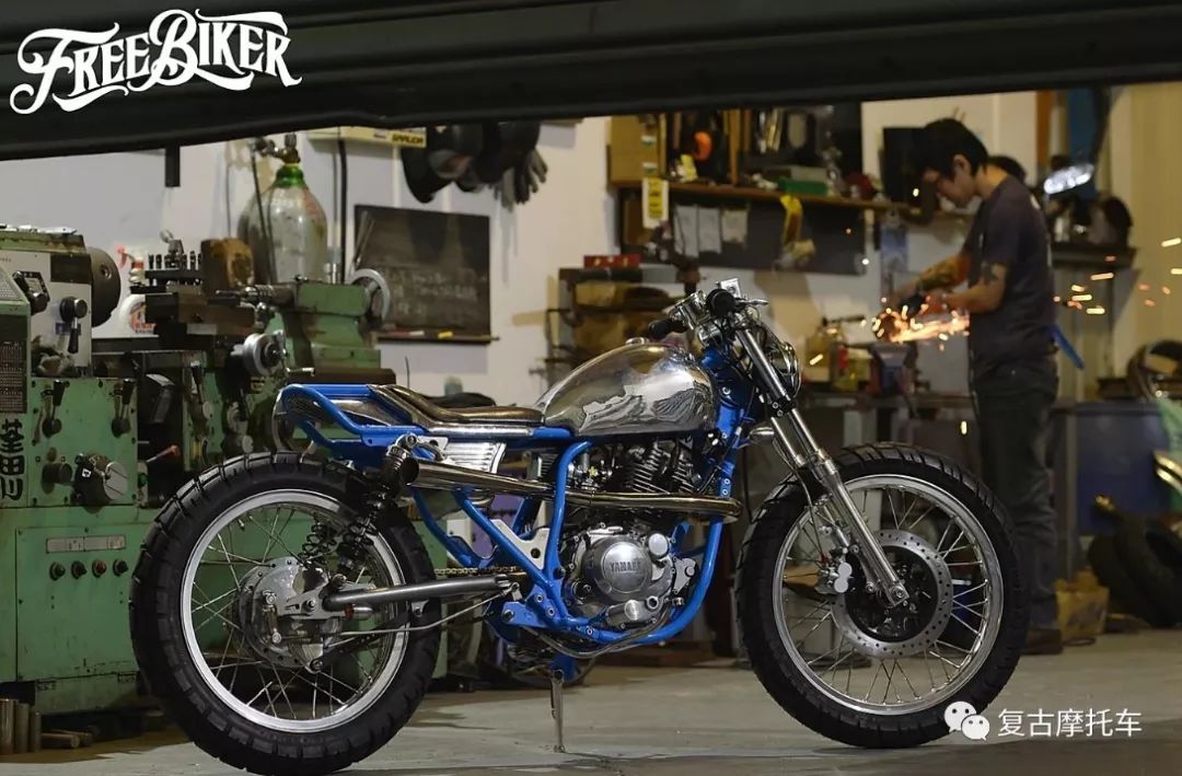 细节真是改装的灵魂!yamaha sr150 | 每日一车