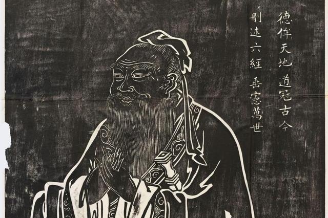 画圣吴道子大作——先师孔子行教像_搜狐网
