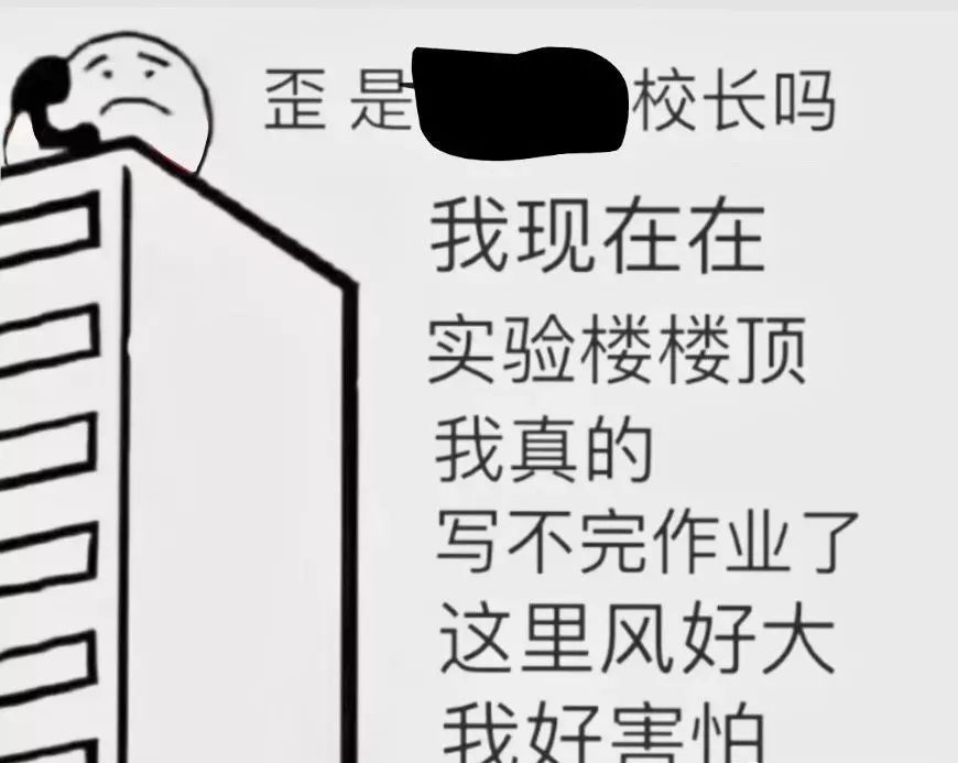 为了表达作业的数量,同学们还制作了一些表情包.