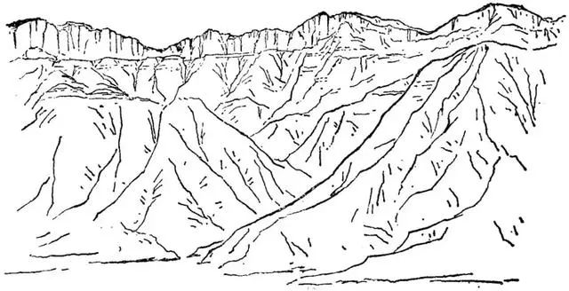 看完地质前辈40年前画的素描我发现._地貌