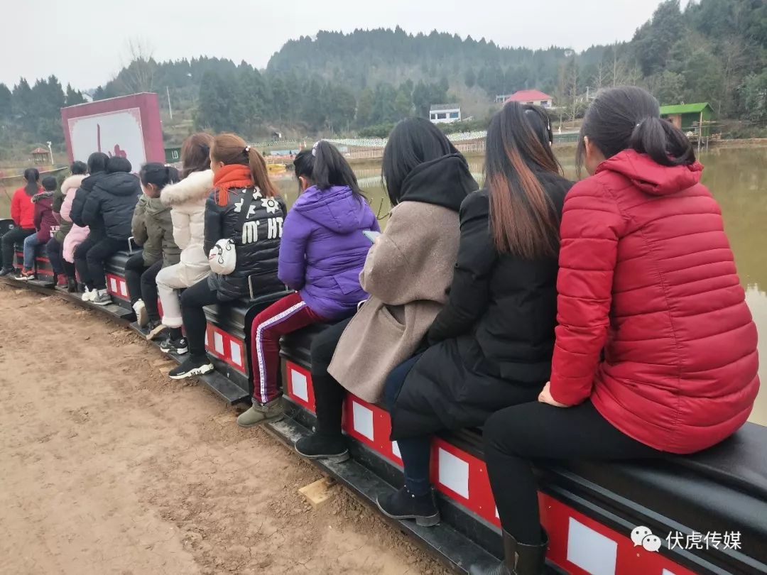 伏虎镇寺外桃源景区小火车开通啦