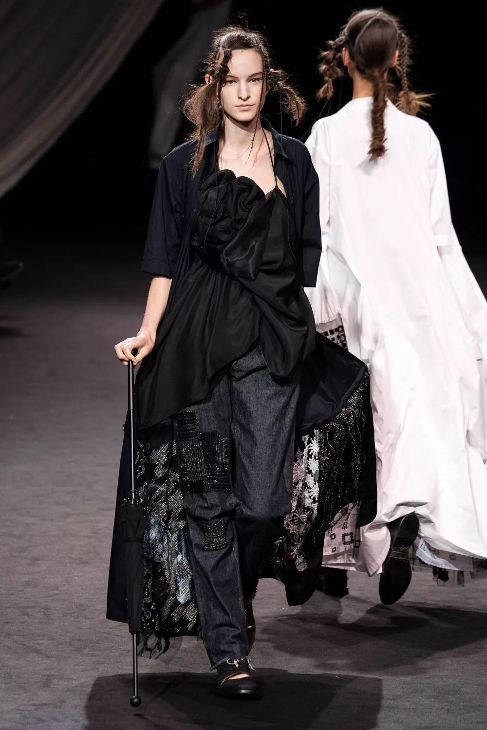 山本耀司(yohji yamamoto)巴黎时装周2020春夏系列!