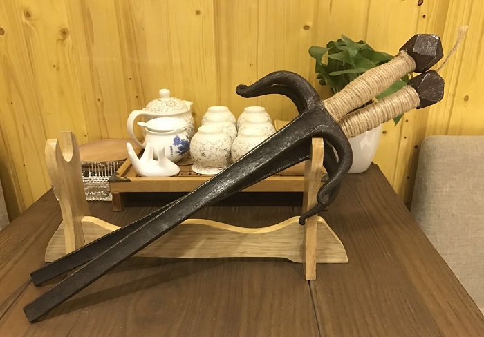 中国古代真实存在的奇门兵器:第1是"点穴尺"最后一款跟龙有关_武器