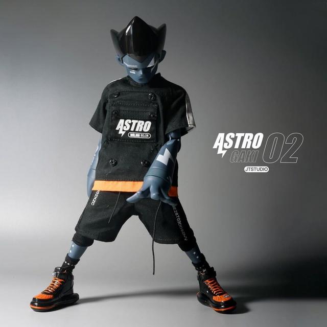 潮玩资讯:j.t studio astro gaki 1/6 比例人偶