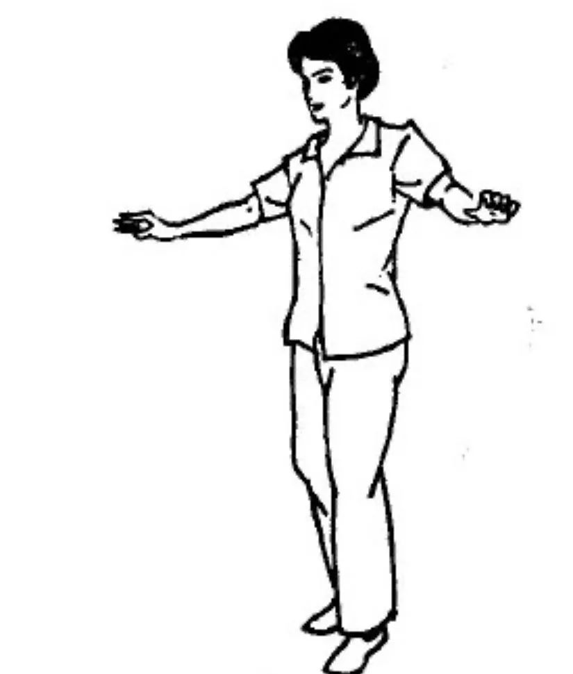 分水式,全身放松,似在水中游泳意念活动和入静"凝神定意"的练功的重要