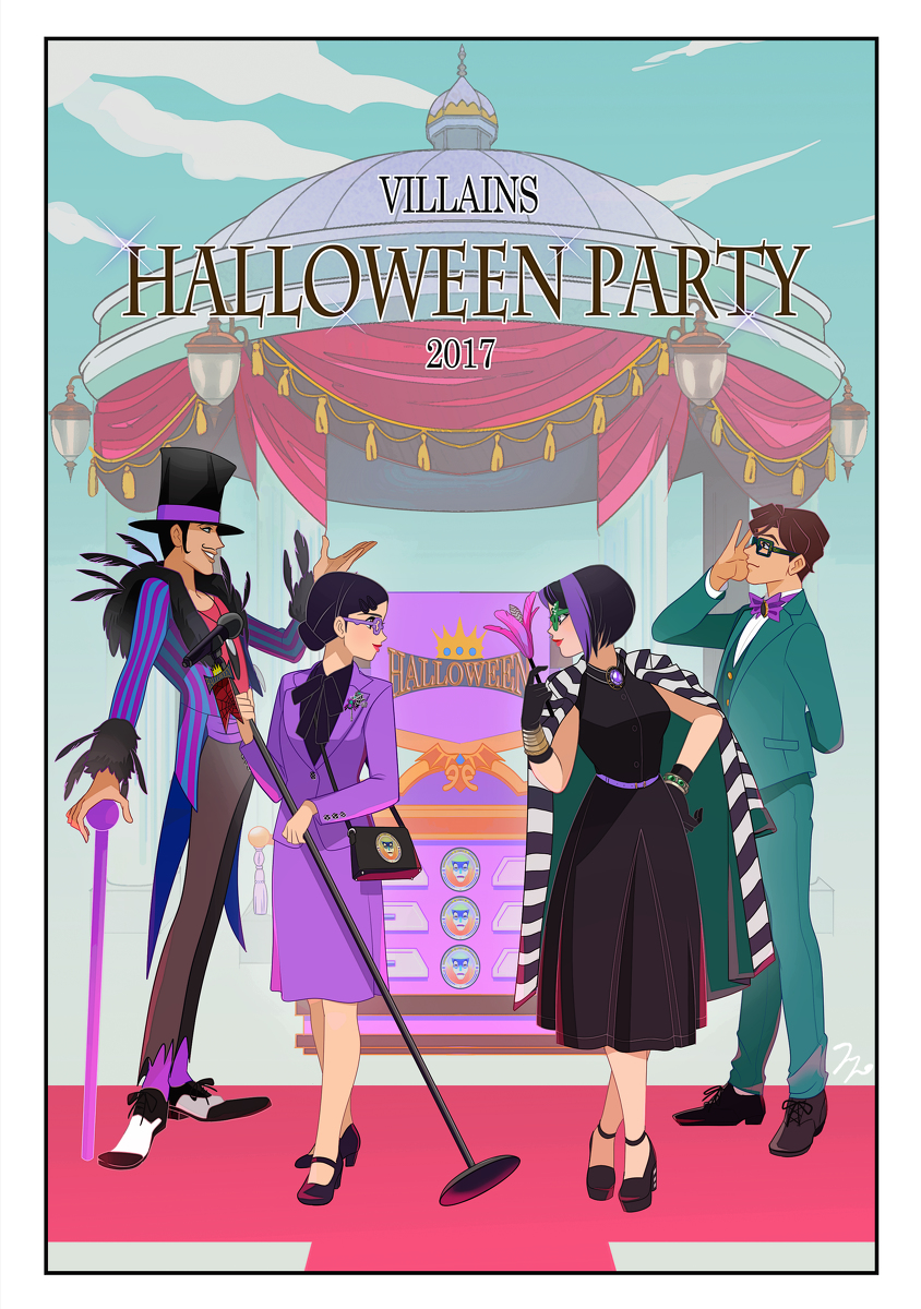 图片[2] - 反派增加了？绘师二创《迪士尼公主》经典场面「正vs反」两派对峙！ - xizi