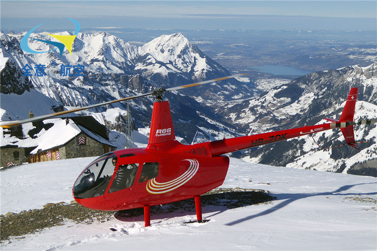 全意航空二手直升机罗宾逊r662016年