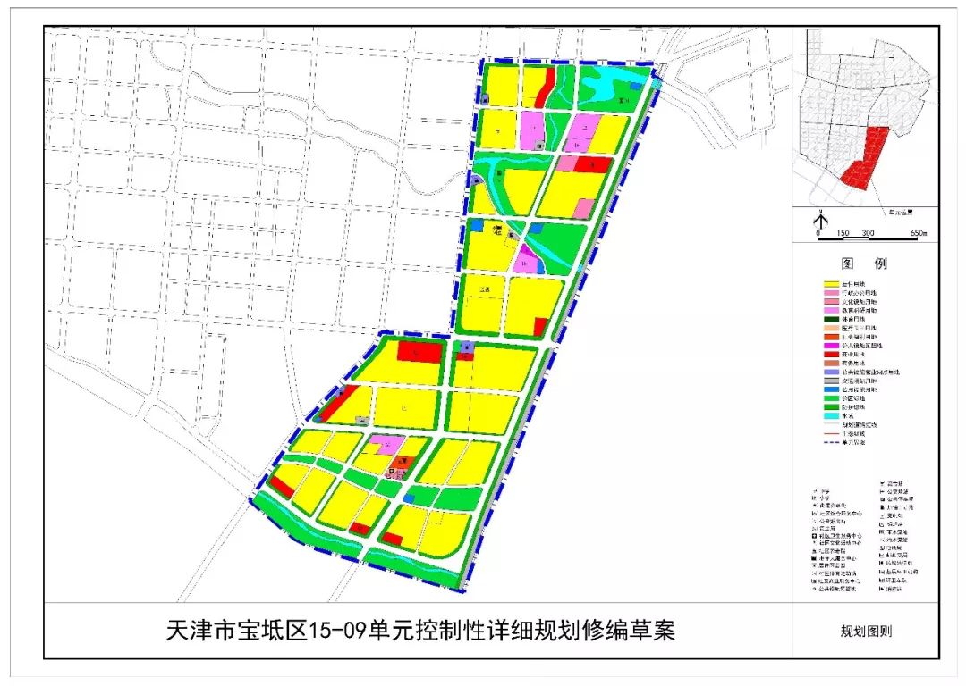 宝坻城南规划图图片