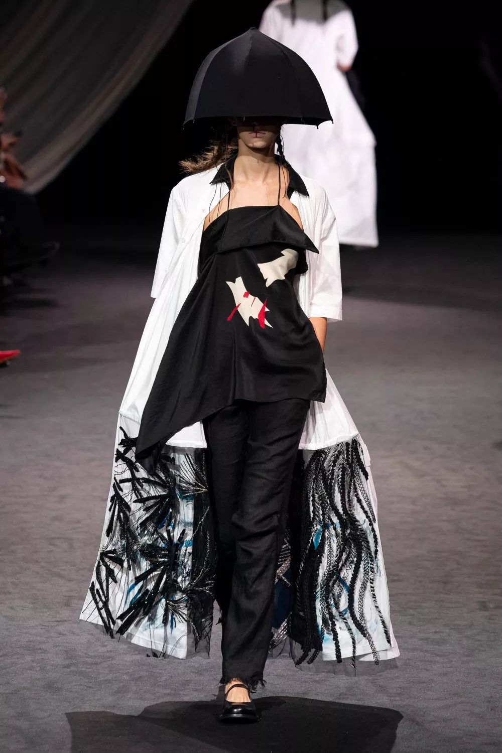 山本耀司yohjiyamamoto巴黎时装周2020春夏系列