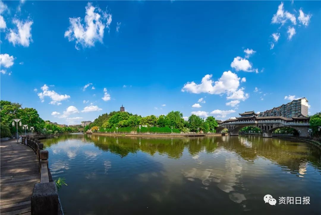 加快建设雷音大桥恢复雁城八景未来资阳中心城区生态又宜居