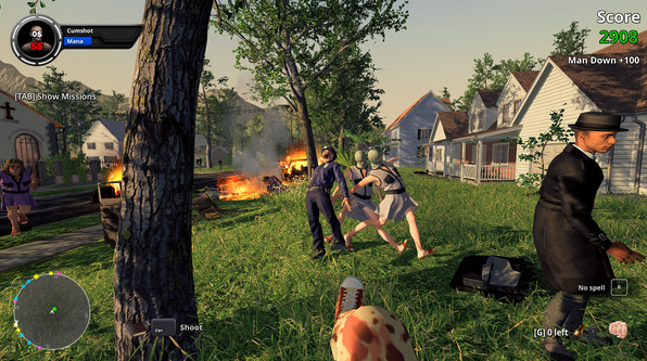 搞笑开放世界游戏《手冲模拟器》steam开启免费试玩