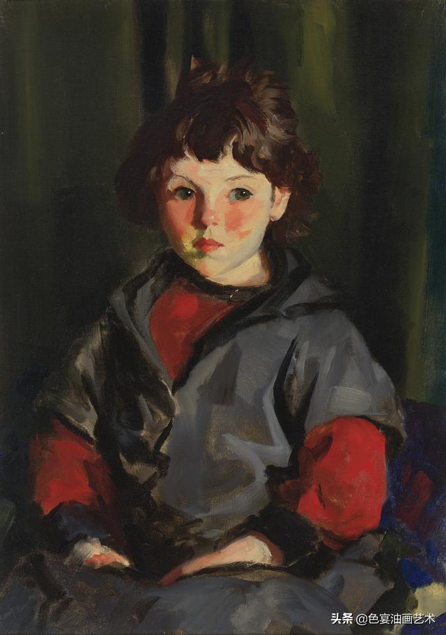 罗伯特亨利robert henri油画作品