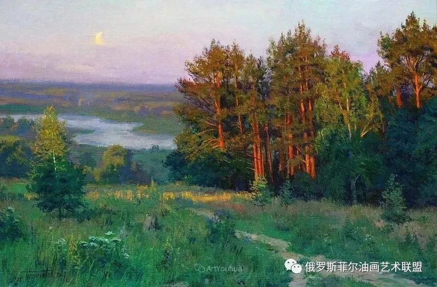 俄罗斯艺术家斯坦尼斯拉夫·布鲁西洛夫风景油画作品欣赏