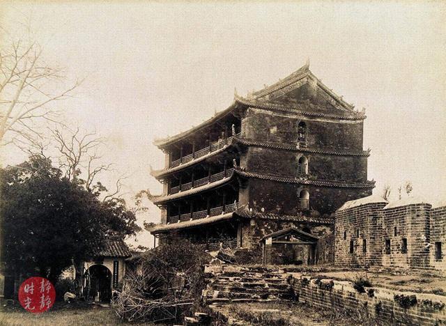 原创这是清末的广州城百年前的这里是这番景象