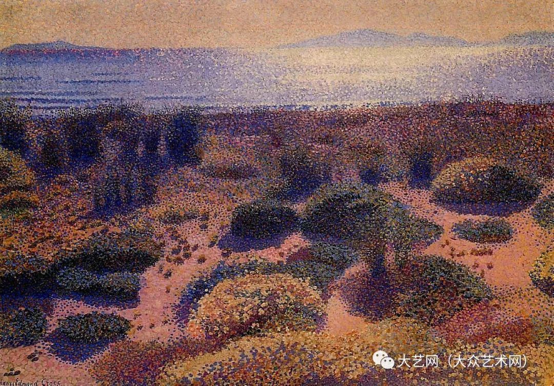 大众艺术网巴黎独立艺术家协会创立者之一法国后印象点彩派画家henri