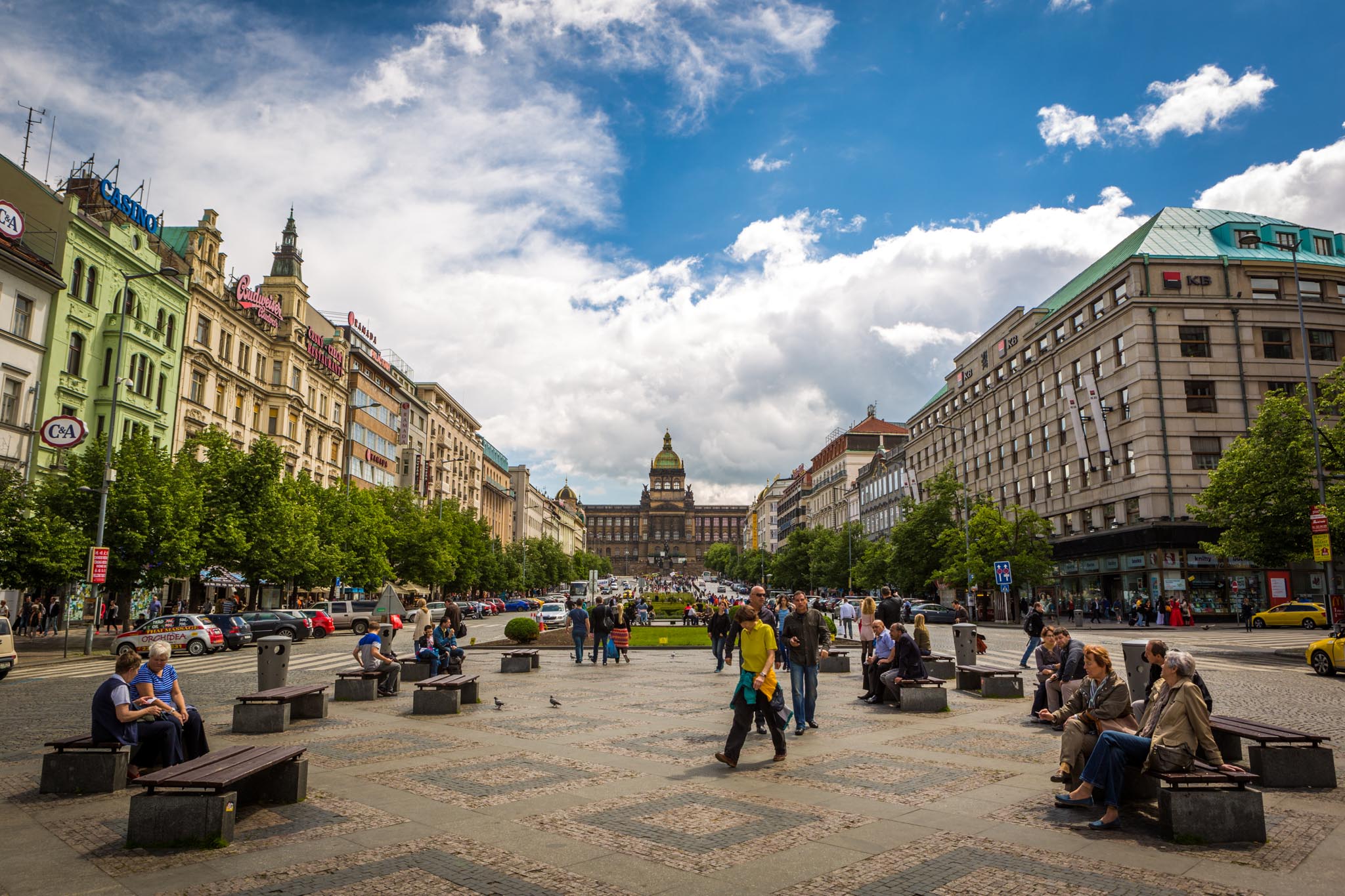 原创欧洲行57捷克国家博物馆的第一亮点是建筑