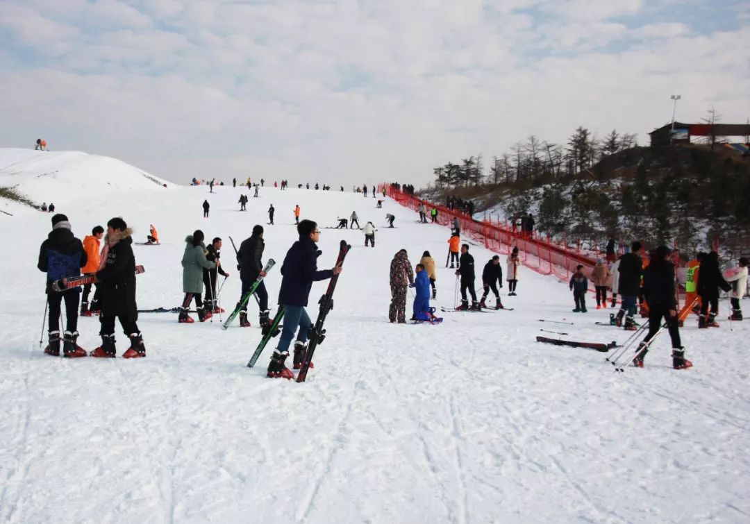 龙门崮滑雪场图片