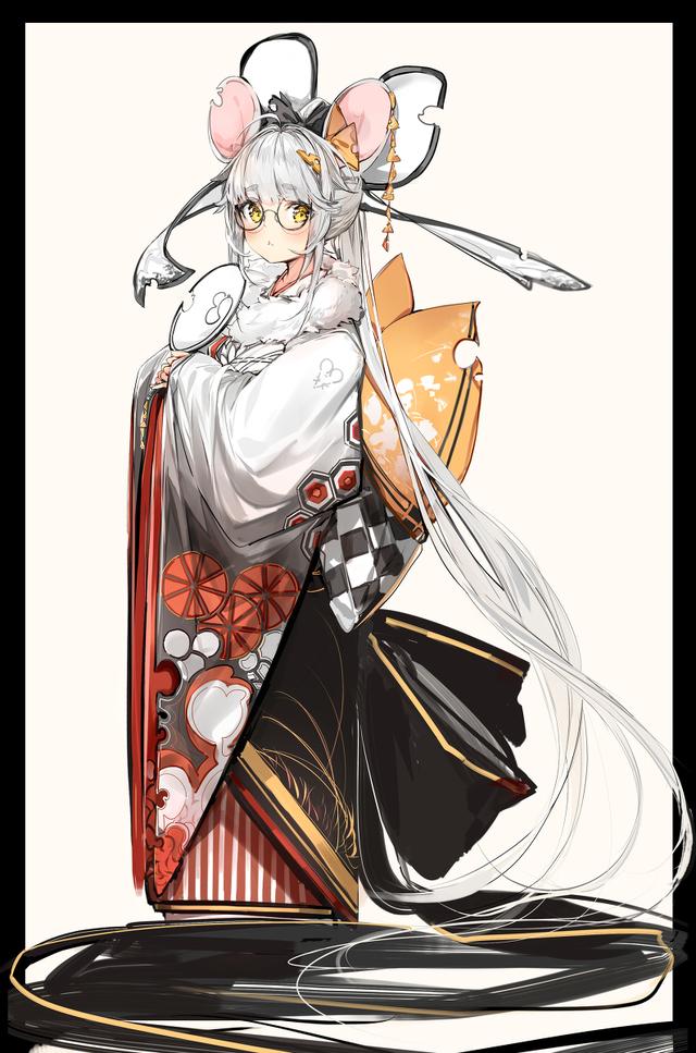 鼠年到了这群日本画师把老鼠画成了萝莉我朋友说他好了