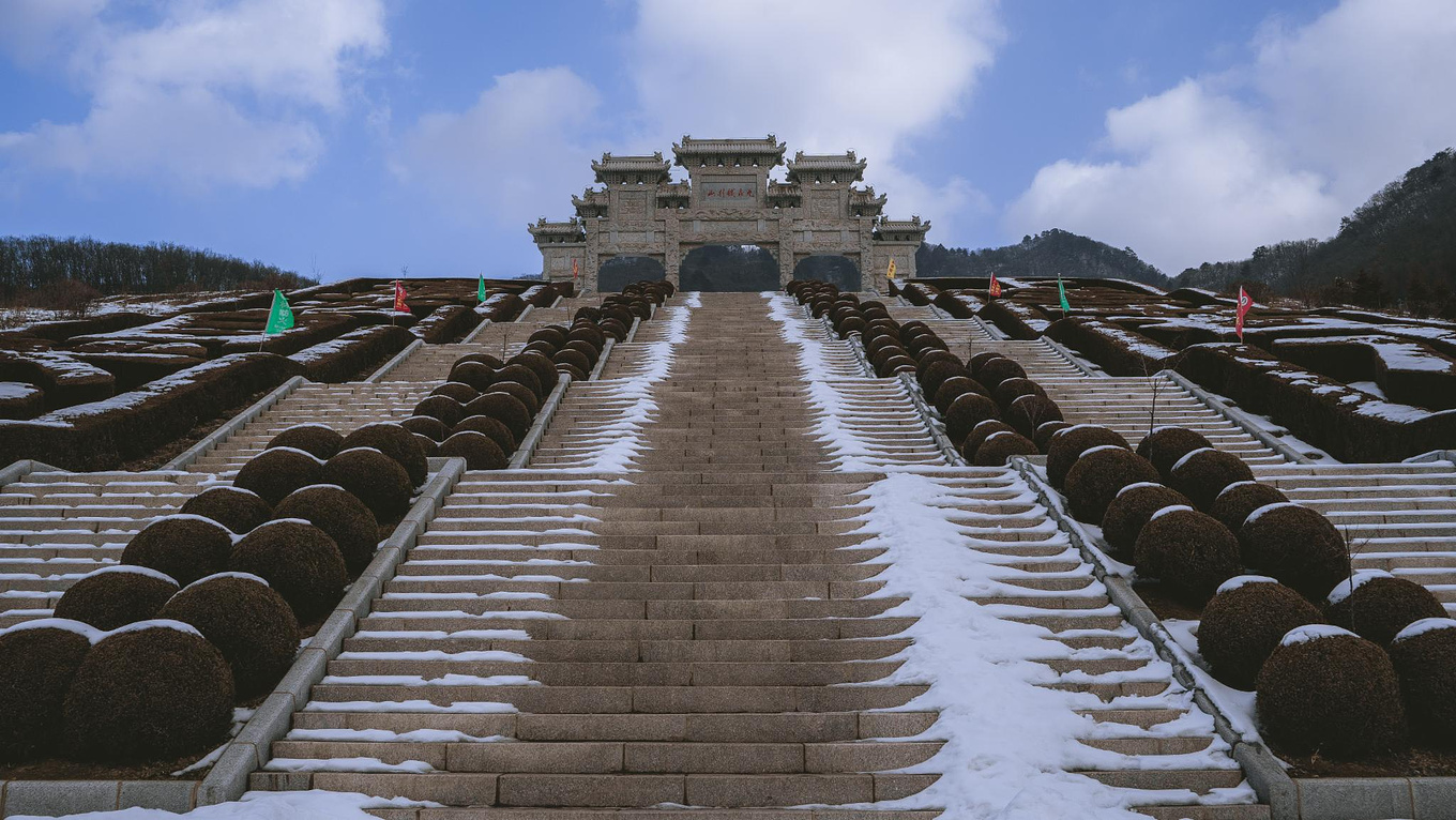 不用去故宫辽宁本溪铁刹山的雪景超美人还少