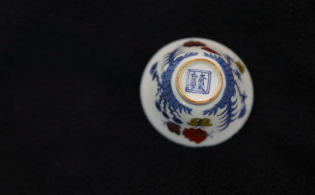 孙瀛洲之子孙洪琦大赞南宁天华堂藏珍明代成化"三秋杯"