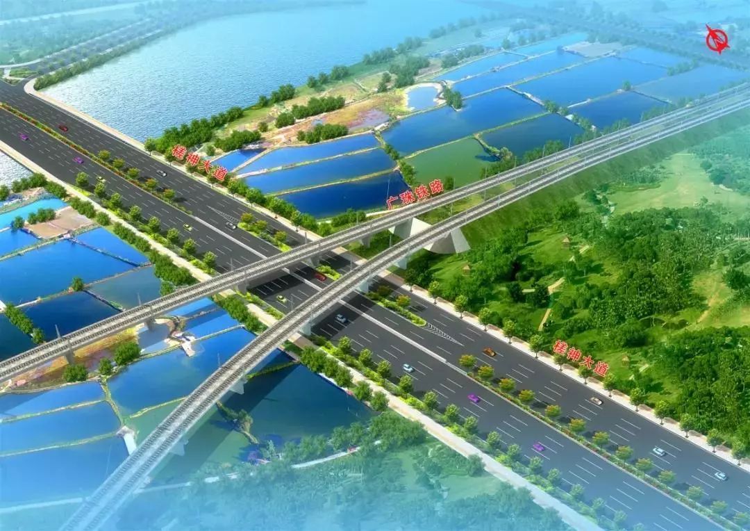 黄金围大道这一段将取消周边平行道路!