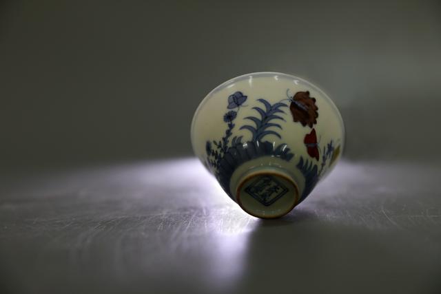 孙瀛洲之子孙洪琦大赞南宁天华堂藏珍明代成化"三秋杯"