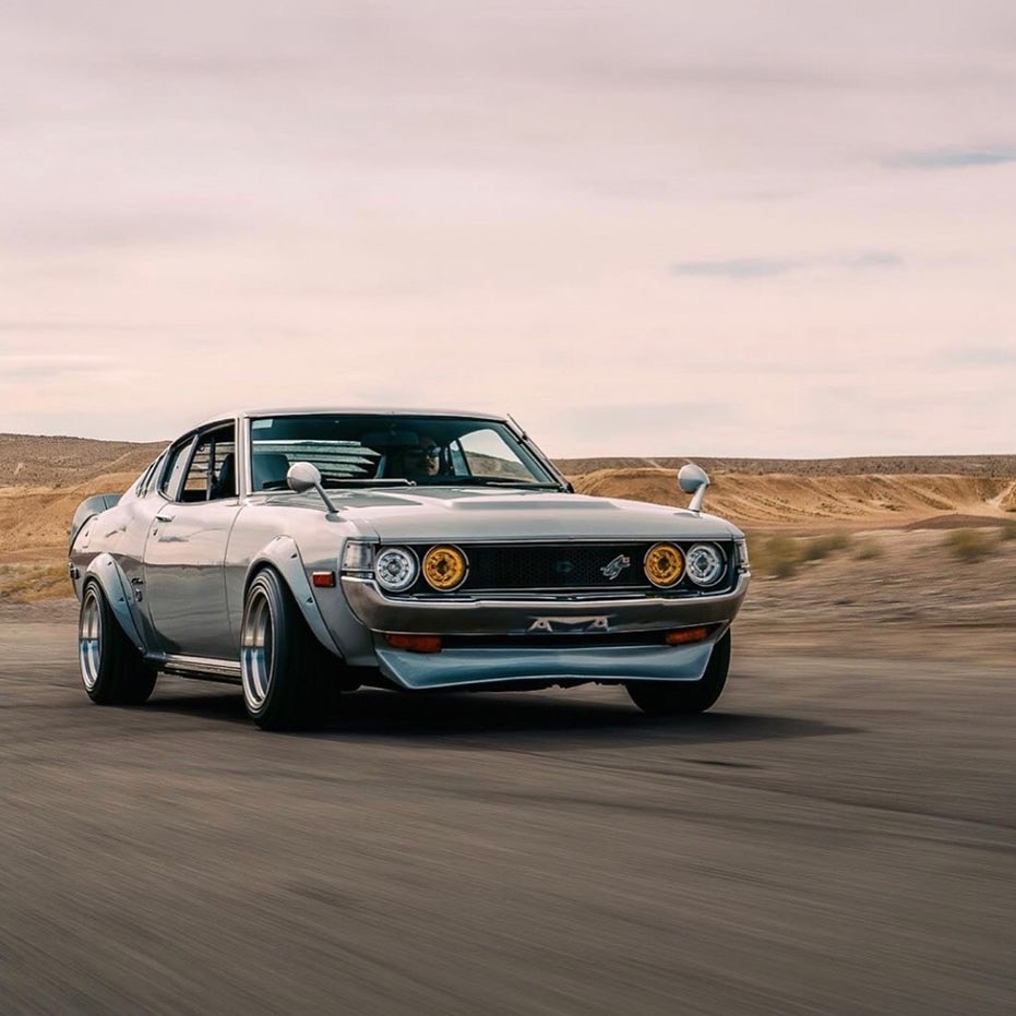 源自1973年,丰田跑车的鼻祖celica gt大片欣赏