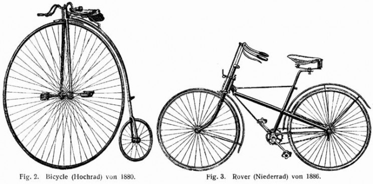 1876年,一位英国人哈里·约翰·劳森(harry john lawson)发明了革命性