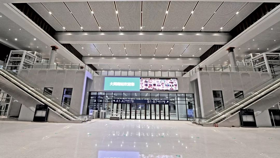 古都之地标,站房之精品!大同南站开通运营