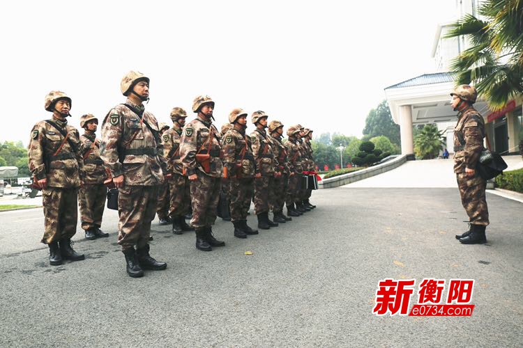 磨砺胜战刀锋 衡阳警备区打响新年开训第一枪