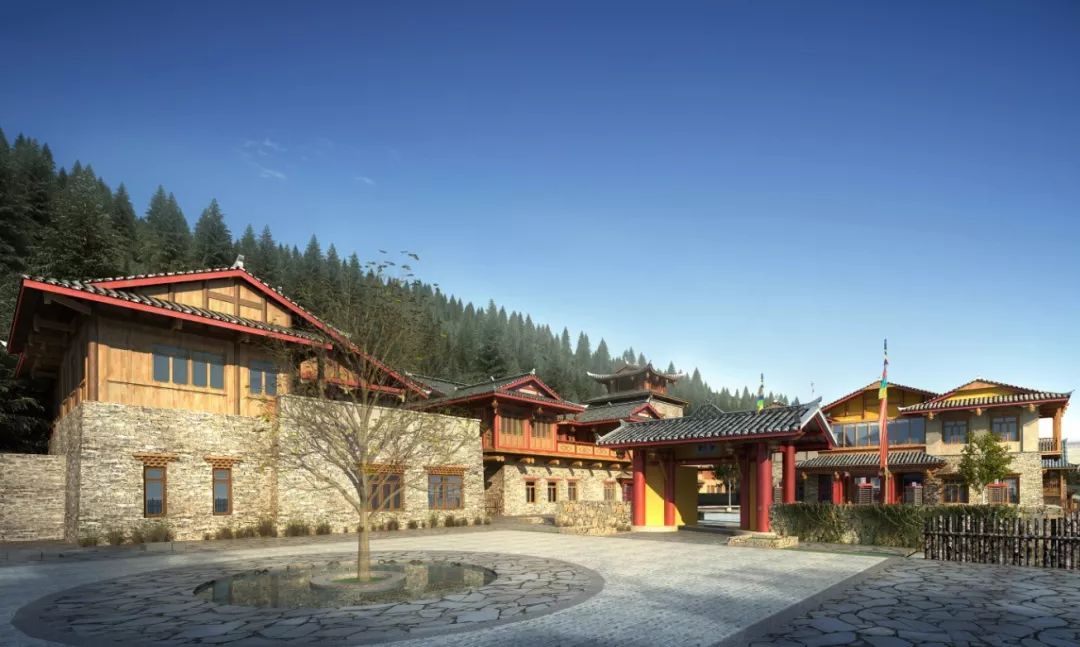 新藏式酒店度假区丨地域文化和现代设计的碰撞