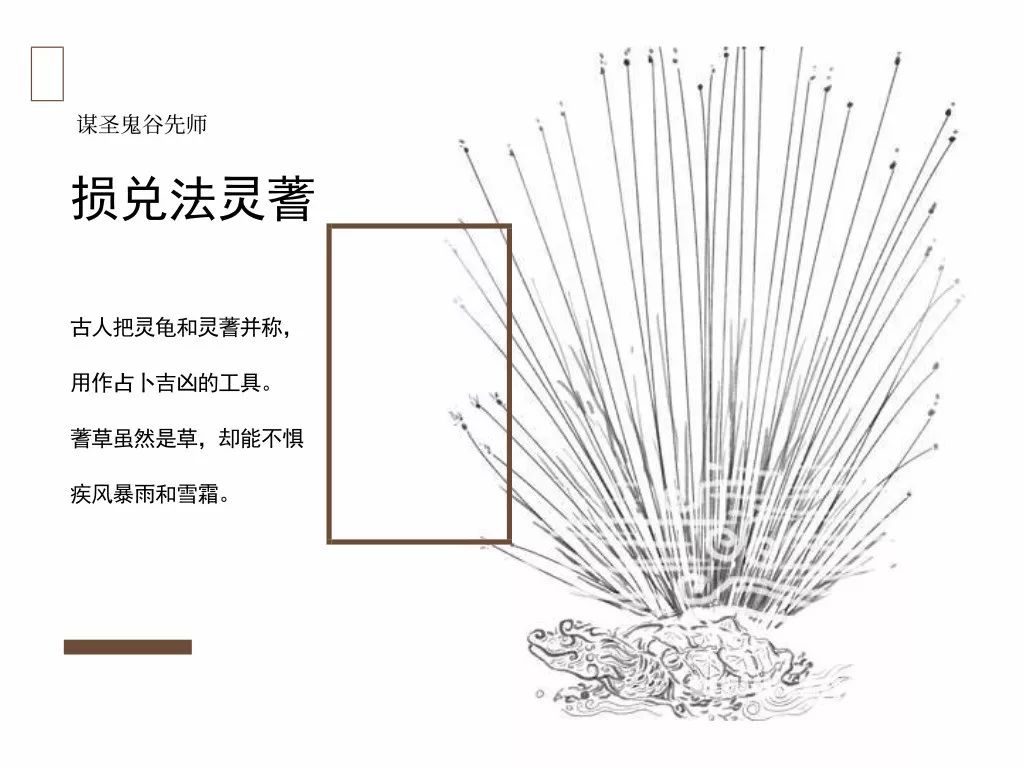 蓍草占筮法:帮你揣度趋势,判断吉凶「鬼谷子07损兑法灵蓍」