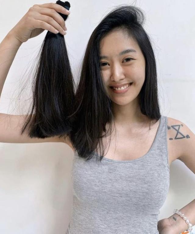 泰国女星gypso剪短发啦