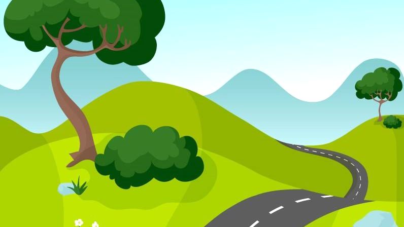 让我们看看入户道路背后的故事展示着牌坊村的田园之美一阵风吹来