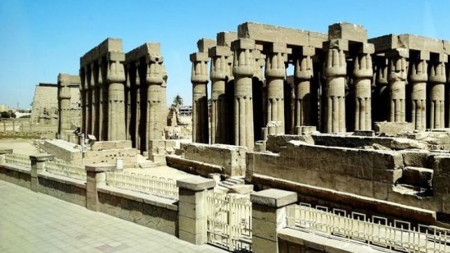 古埃及底比斯神殿