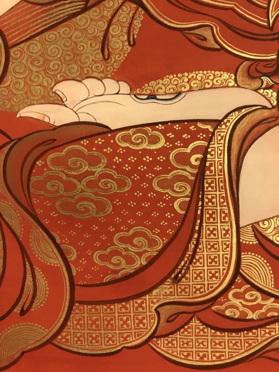 唐卡大师久美尖措绘画是我终身的修行