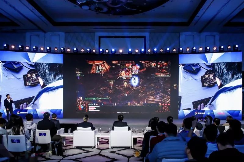 2020年的第一场云游戏发布会盛趣演示了手机云最终幻想14传奇世界