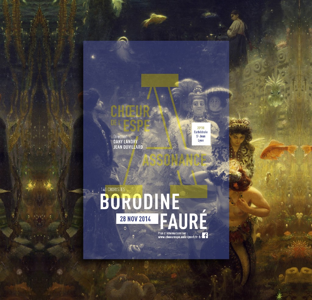 引用世界名画的海报设计