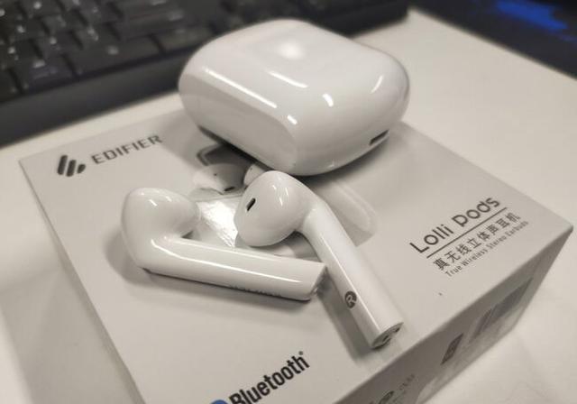 背向导声设计聆听久违的好声音漫步者lollipods蓝牙耳机