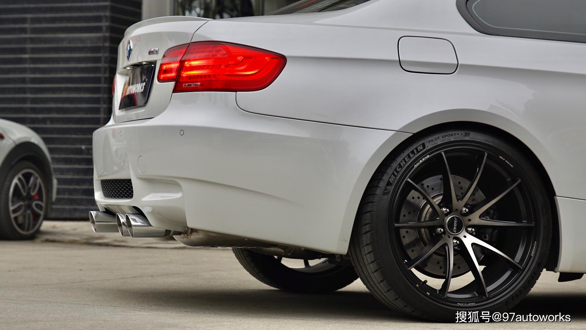 宝马m3e92改装eisenmann排气